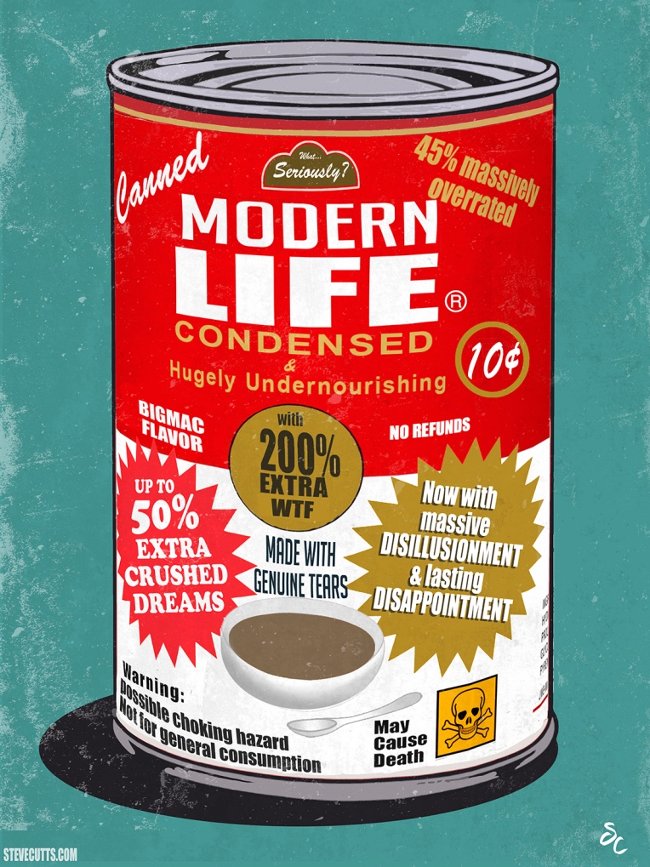 20 meaningful caricatures of the present state of modern society Picture 10