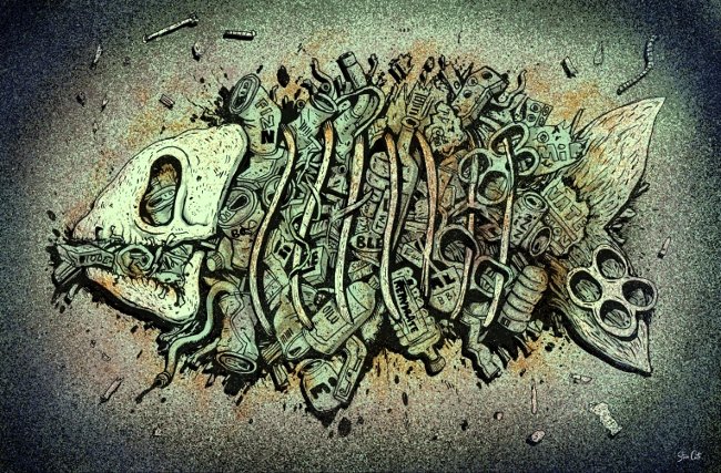 20 meaningful caricatures of the present state of modern society Picture 2