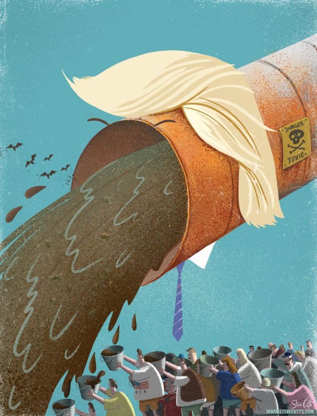 20 meaningful caricatures of the present state of modern society Picture 3