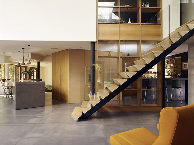 20 modern staircase designs are irresistibly beautiful Picture 22