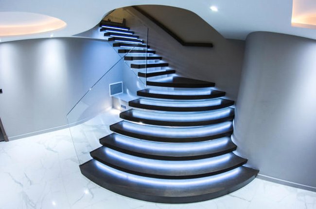 20 modern staircase designs are irresistibly beautiful Picture 5