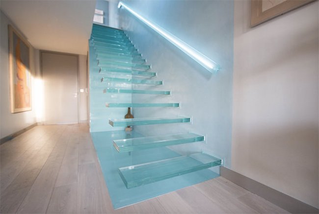 20 modern staircase designs are irresistibly beautiful Picture 7