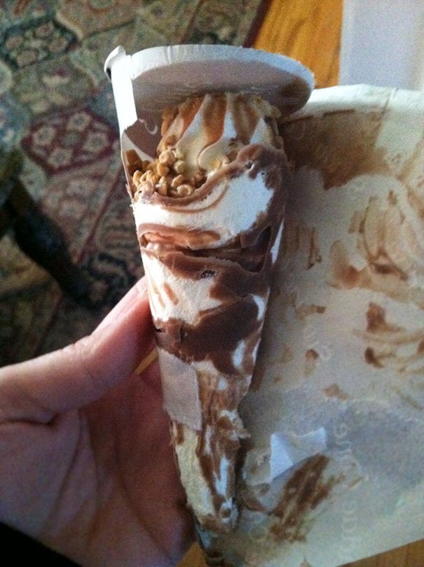 20+ people who are utterly unlucky in eating Picture 14
