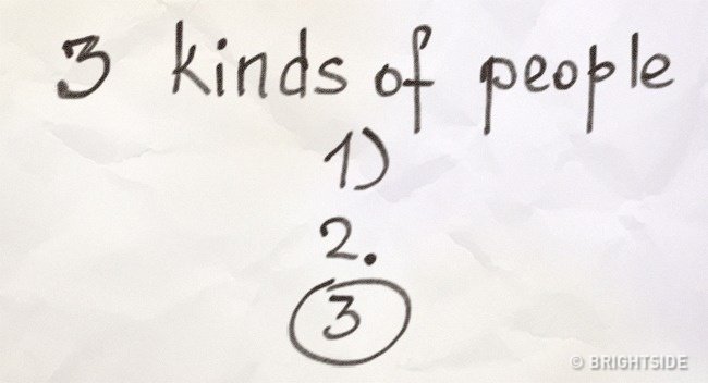 20 proofs that this world has only 3 types of people, which one are you? Picture 20