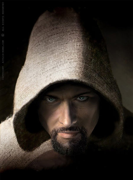 20 truly creative portraits on the computer Picture 16