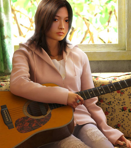 20 truly creative portraits on the computer Picture 18