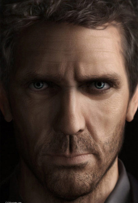 20 truly creative portraits on the computer Picture 20