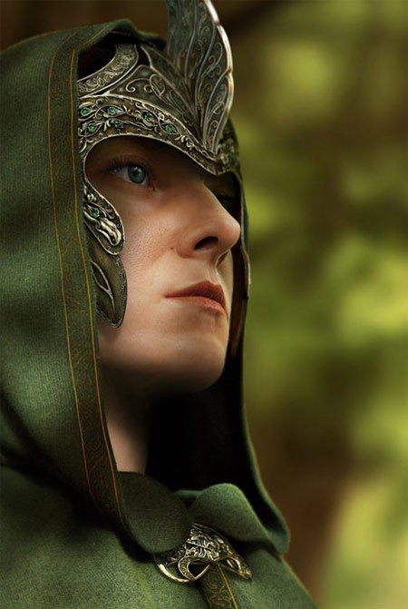 20 truly creative portraits on the computer Picture 4