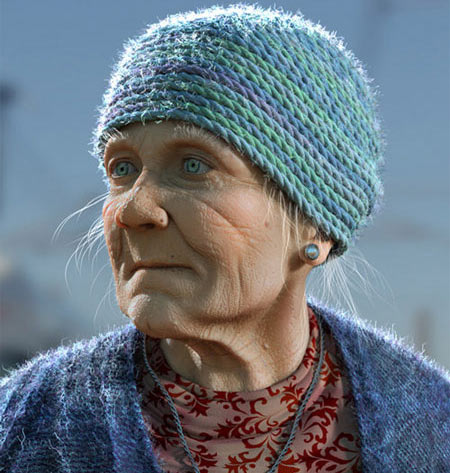 20 truly creative portraits on the computer Picture 5