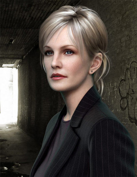 20 truly creative portraits on the computer Picture 9