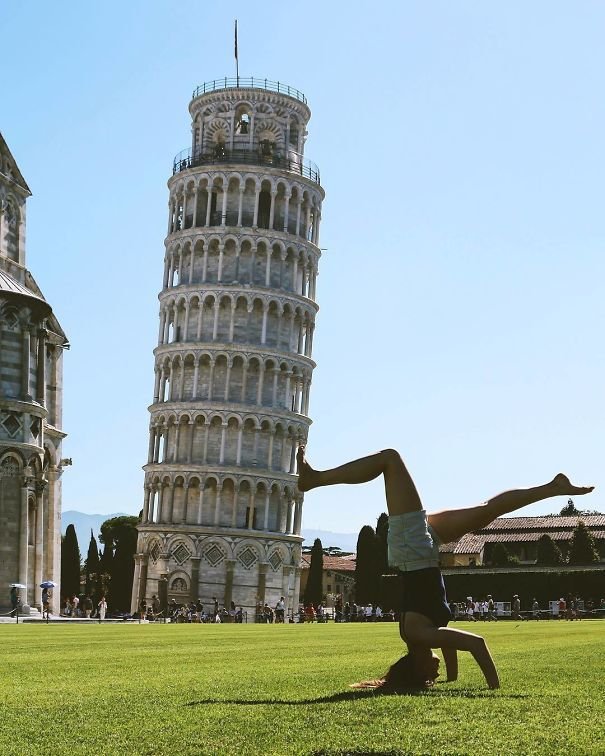 20+ types of imagery taking virtual life with the leaning tower of Pisa Picture 20