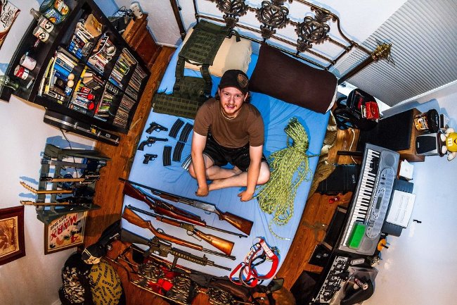 23 interesting images of the bedroom space of people all over the world Picture 7
