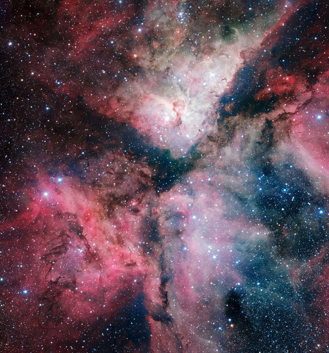 24 impressive images of colorful clouds of the Carina Nebula Picture 18