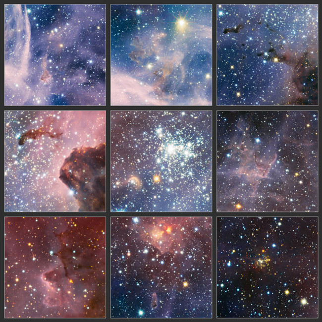 24 impressive images of colorful clouds of the Carina Nebula Picture 22