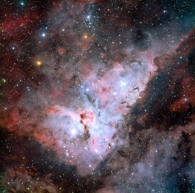 24 impressive images of colorful clouds of the Carina Nebula Picture 9