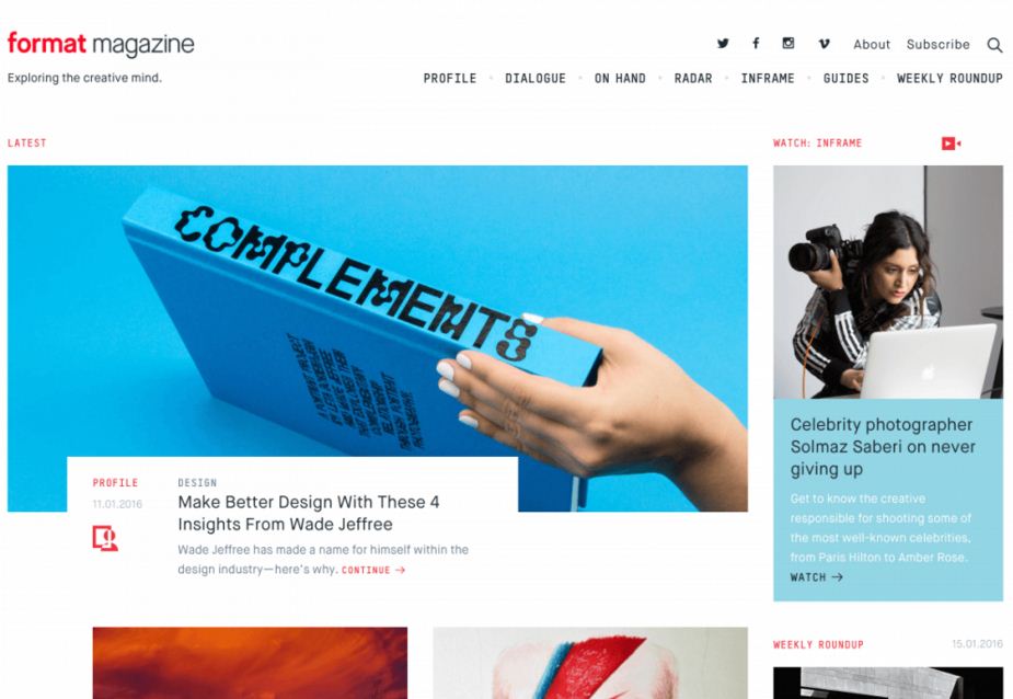 25 blogs about design worthy of Follow in 2016 Picture 3