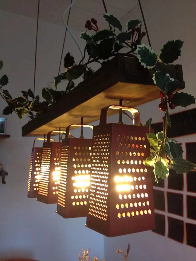 +25 ideas to make use of old things to decorate the house on Tet holiday can not be ignored Picture 6
