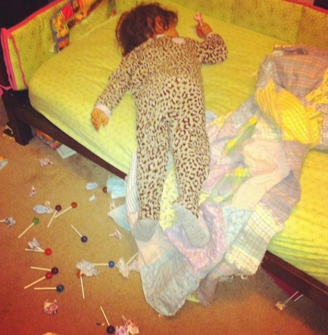 27 funny pictures show that a home with young children is a 'nightmare' Picture 10