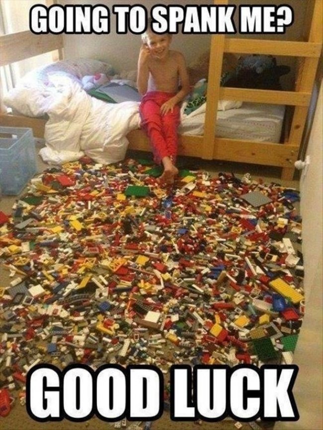 27 funny pictures show that a home with young children is a 'nightmare' Picture 27