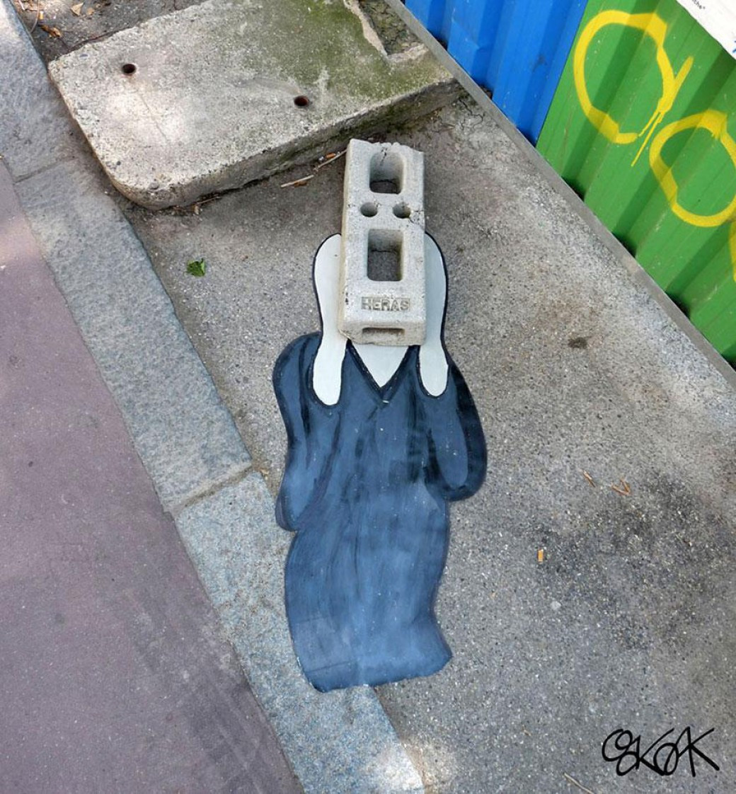 28 street art works are extremely creative and impressive Picture 15