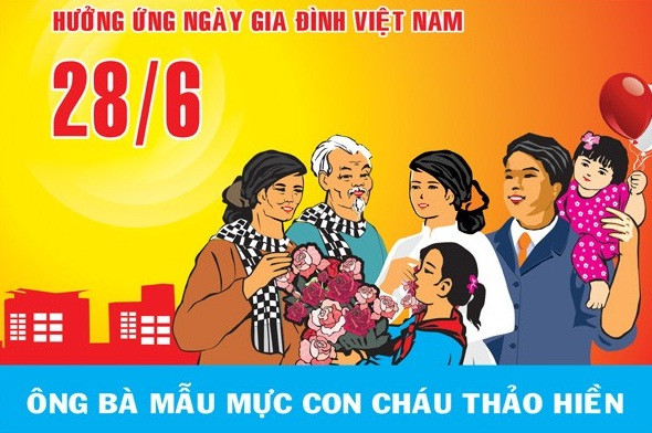 28/6 Vietnamese Family Day, honoring the good values ​​of the family Picture 1