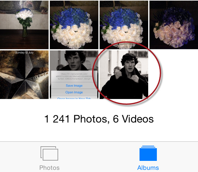3 extremely simple ways to save animated GIFs to iPhone Picture 2