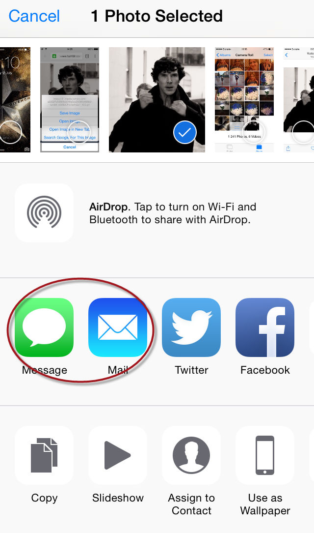 3 extremely simple ways to save animated GIFs to iPhone Picture 3