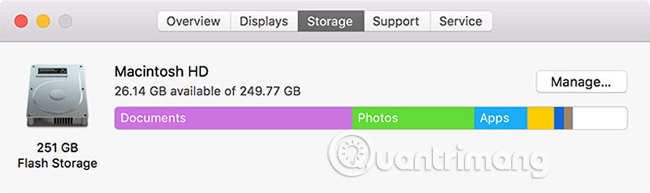 3 free apps for analyzing and checking hard drive space on Mac Picture 1