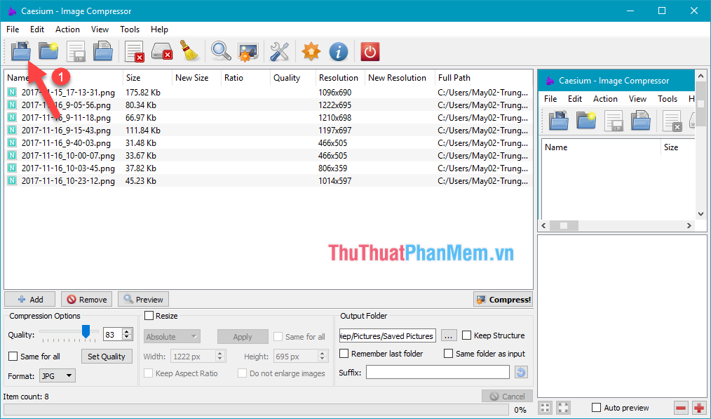 3 How to compress images, reduce image size effectively Picture 6