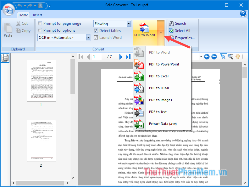 3 How to convert PDF to Word quickly and accurately Picture 7