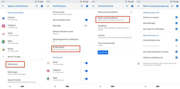 3 newly changed settings of Android P Picture 3
