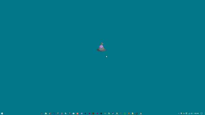 3 Rainmeter effects magically for office people computers on Halloween Picture 8