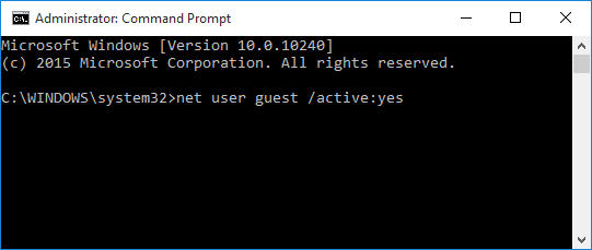 3 simple ways to activate Guest account on Windows 10 Picture 7