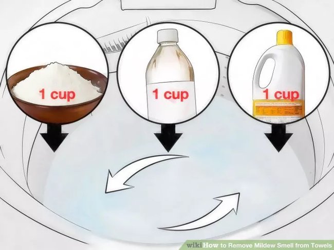3 simple ways to remove moldy smell for towels, towels Picture 13