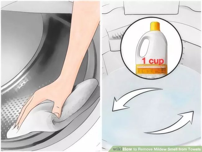 3 simple ways to remove moldy smell for towels, towels Picture 15