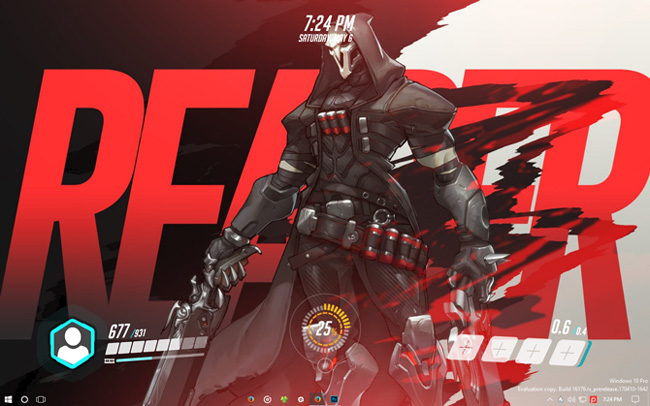 3 steps to arrange desktop screen with Rainmeter Picture 8