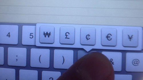 3 tips for using good virtual keyboard for iPhone, iPad Picture 5