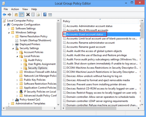 3 ways to activate Guest account on Windows 8 / 8.1 Picture 6