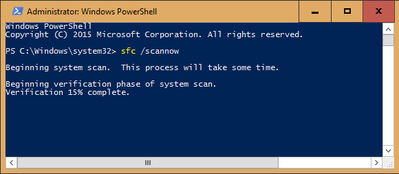 windows 10 powershell stopped working