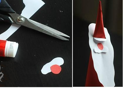 3 ways to make Santa Claus with very simple paper Picture 13