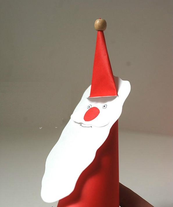 3 ways to make Santa Claus with very simple paper Picture 14