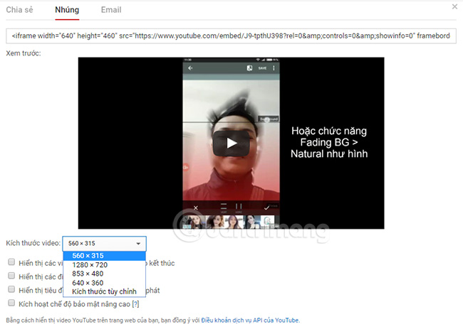 3 ways to post and share YouTube videos on Facebook wall Picture 5