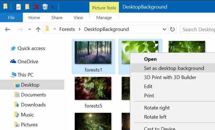 3 ways to set up different background images on each Windows 10 screen Picture 10