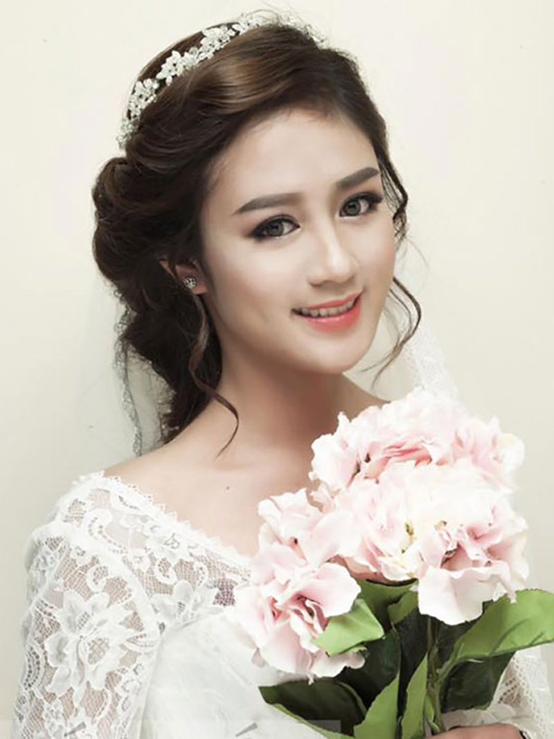 30+ Gorgeous bridal hairstyles on the wedding day 2020 Picture 10