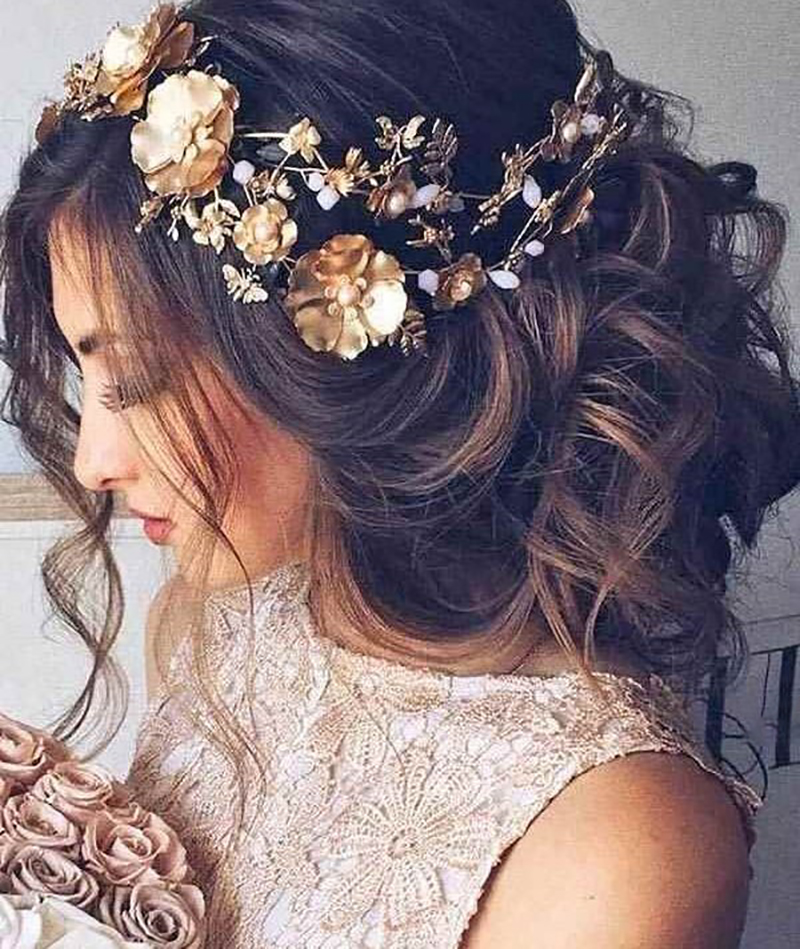 30+ Gorgeous bridal hairstyles on the wedding day 2020 Picture 11
