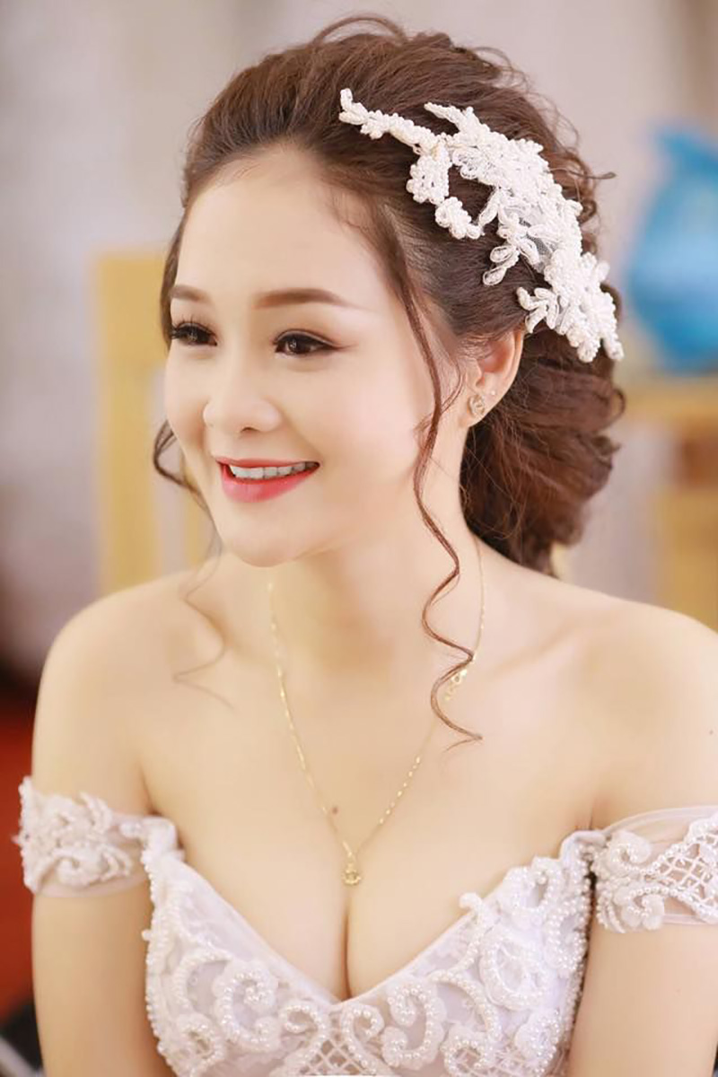 30+ Gorgeous bridal hairstyles on the wedding day 2020 Picture 30