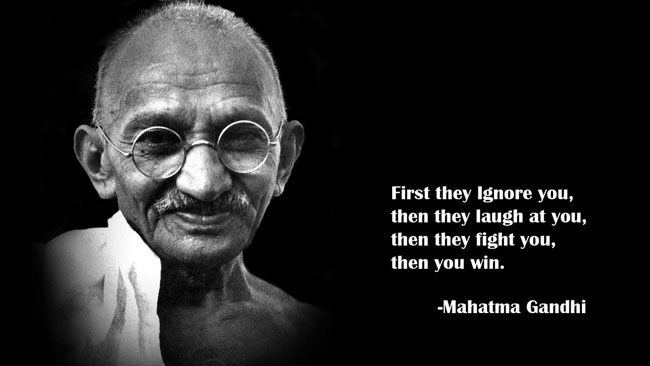 30 immortal philosophy of St. Mahatma Gandhi Picture 1