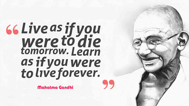 30 immortal philosophy of St. Mahatma Gandhi Picture 2