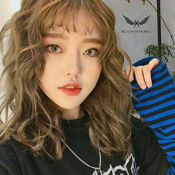 30+ The best short hair curly hairstyle water wave 2020 Picture 18