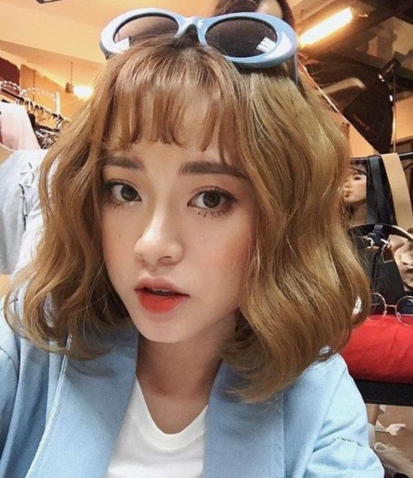 30+ The best short hair curly hairstyle water wave 2020 Picture 25